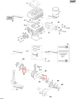 Distance кольцо Ski-Doo Skandic Tundra (2009) (420827440)