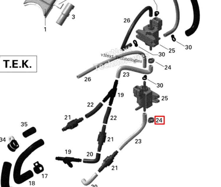 420853658 Хомут Ski-Doo