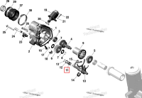 Компрессионный пружина Sea-Doo RXT-X 300 (2023) (420638107)