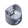 K7087DA-2 Поршни Wossner для Polaris 9R  87.82mm 2209828