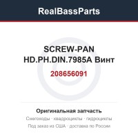 208656091 SCREW-PAN HD.PH.DIN.7985A Винт
