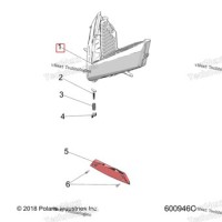 2413615 Фара в сборе LED