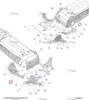 7519049 Винт TXTH M8 X1 25 X35 8.8 ZOD P80