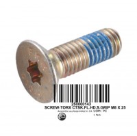 250000143 SCREW-TORX CTSK.FL.HD.S.GRIP M8 X 25  Болт M8 X 25