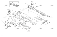 Левый задний подвески опора Ski-Doo Expedition 850 E-TEC SE (2024) (518333791)