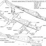 BUMP-R-SL-155-MATRYX Бампер задний 155" Polaris 850 PRO RMK Khaos SLASH 2021-* (Платформа Matryx) 2889352-293, 2889352-067, 2889352-647, 2889352-801