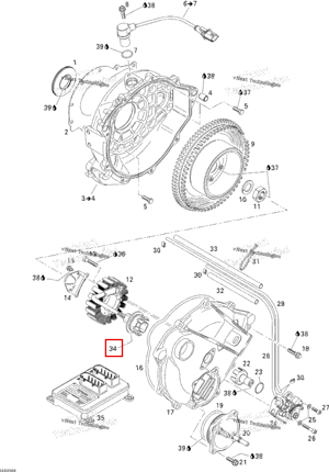 ADAPTOR в сборе Sea-Doo 420966525