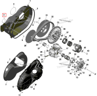 Уплотнительное кольцо Can-Am Commander MAX 1000R EFI XT (2024) (420430409)