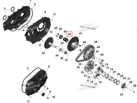 Компрессионный пружина Can-Am Outlander 4x4 XT 1000R (2025) (420238186)