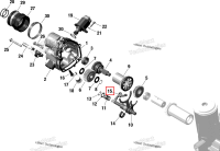 Коромысло клапана Sea-Doo RXT-X 300 (2023) (420253603)