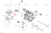 Airbox крышка Sea-Doo Spark (2016) (273000315)