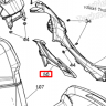 705003444 Панель правая пластиковая для квадроциклов Can-Am Outlander
