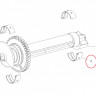 3514756 Вкладыш балансира двигателя для квадроциклов Polaris RZR 900/1000 3514756