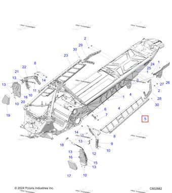 1027896-801 В сборе подножка левый LFTLM LIFTED лаймовый цвет опция включает 11