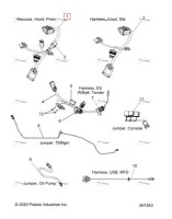 2413771 Жгут капот PBR PREM MODELS W / GPS