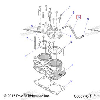 5418878 Шланг TB HEATER