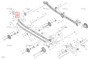 Neo жёлтый подвески рейлинг 154 a to 10 a1 Ski-Doo 503197543