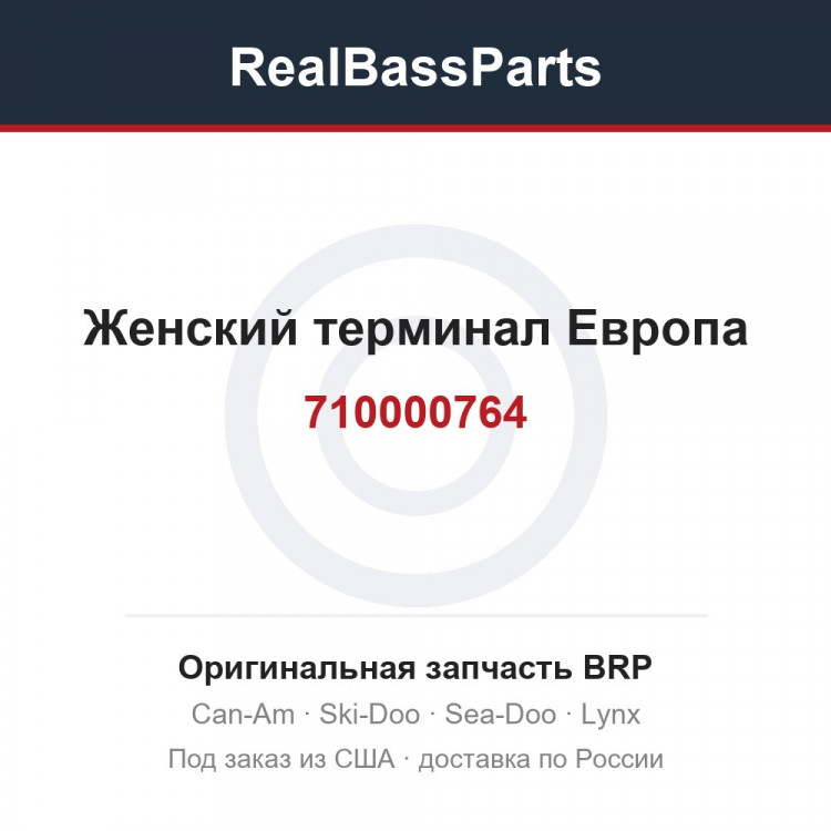 710000764 Женский терминал Европа