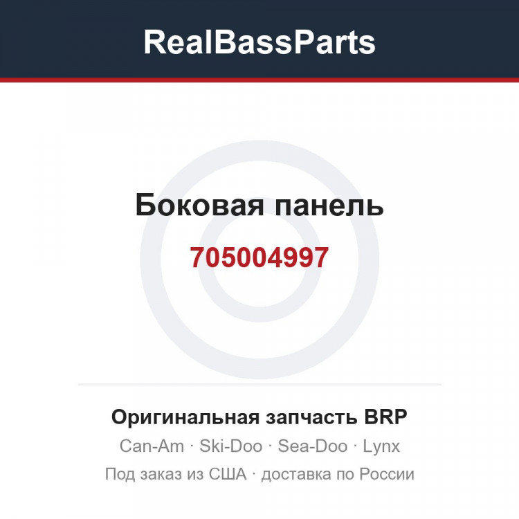 705004997 Боковая панель