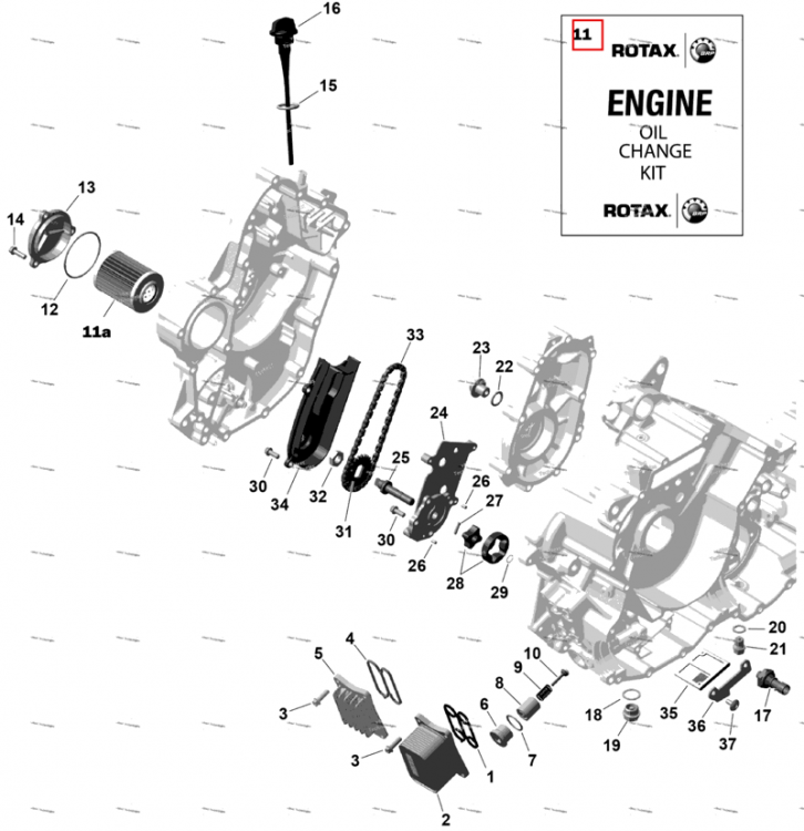 Can Am масляный Change комплект 5 W40 ACE 650 C Can-Am Outlander 4x4 DPS 700 (2025) (9779480)