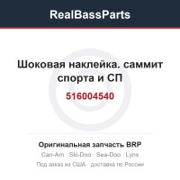 516004540 Шоковая наклейка. саммит спорта и СП