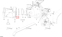 Охлаждения вентилятор shroud Ski-Doo Expedition TUV 600 H.O. SDI REV-XU (2009) (509000489)