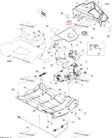 English Load наклейка Ski-Doo GTX LE 1200 4-TEC (2009) (520000774)