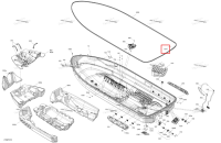 Self Drilling винт 8 × 3/4 Sea-Doo GTR 300 X (2026) (250001132)