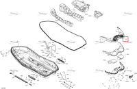 Deck модель 3 UP Sea-Doo Spark 900 HO ACE (2018) (291004596)