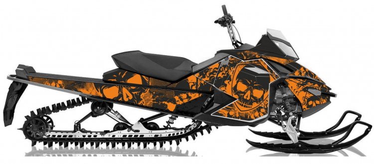 Наклейки для снегоходов Ski-Doo XM XP  Polaris RMK AXYS