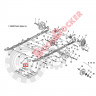 5430627 Башмак заглушка полоза гусеницы для снегоходов Polaris WIDETRAK LX 5430627