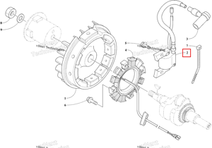 Катушка зажигания в сборе Ski-Doo 3021-951