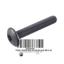 250000541 TORX-TRUSS M/S STLSS BLACK M6 X 35