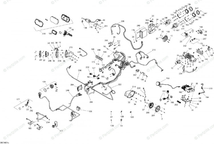 710004387 Электрический кабель лебедки