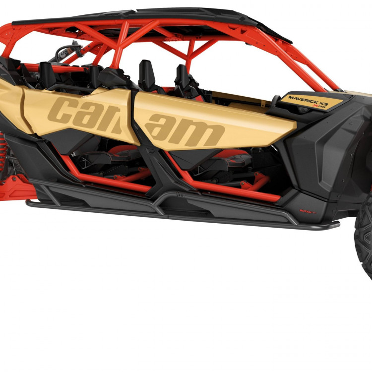 715003730 Рок-слайдеры черные can-am maverick X3