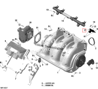 Уплотнительное кольцо Sea-Doo RXP (2016) (420831060)