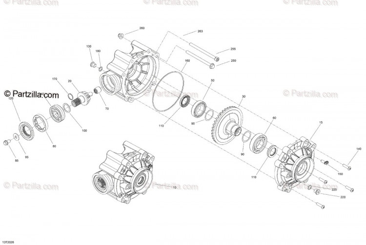250001094 Винтовая головка HD M10 X 140