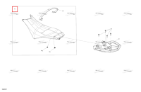 Manta зелёный сиденье в сборе 2 UP включает 10 to 10 n Sea-Doo Spark 60 (2023) (269003441)
