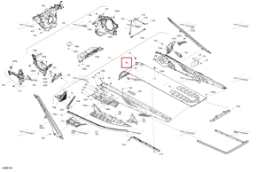 Радиатор тоннель 137 в сборе Ski-Doo 518334488