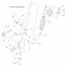 5432871 Демпфер амортизатора верхний для квадроциклов Polaris 5430807