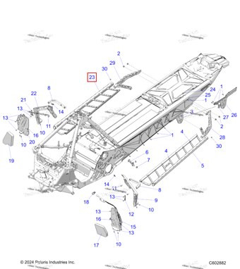 1027897-801 В сборе подножка правый LFTLM LIFTED лаймовый цвет опция включает 22