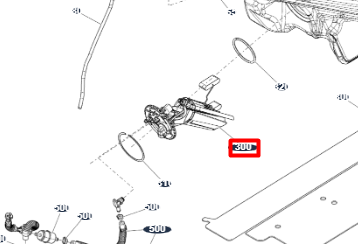 513034235 Насос топливный Ski-Doo 513033996