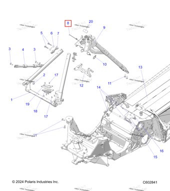7082003 Стяжка кабельная FIR TREE