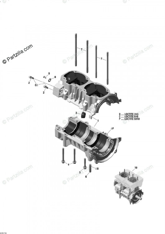 420640897 Таптитовый винт с плоской головкой M5 X 12