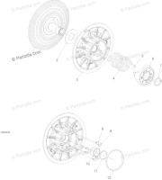 619100026 SLIDING PULLEY