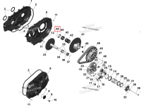 Стопорное кольцо 32.8 Can-Am Outlander 4x4 XT 1000R (2025) (420245945)