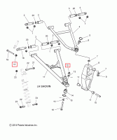 Гайка Polaris NUT-M10X1.5 HFN NYLOC ZOD 7547423