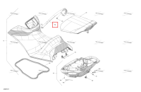 Lava серый сиденье ремень Sea-Doo GTR 300 X (2026) (269003777)