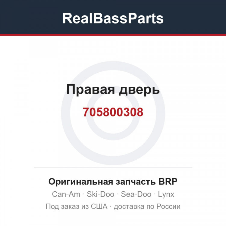 705800308 Правая дверь