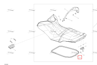 Was 293200062 сальник Sea-Doo RXP (2016) (219704366)